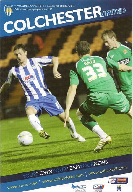 Colchester United FC v Wycombe Wanderers FC